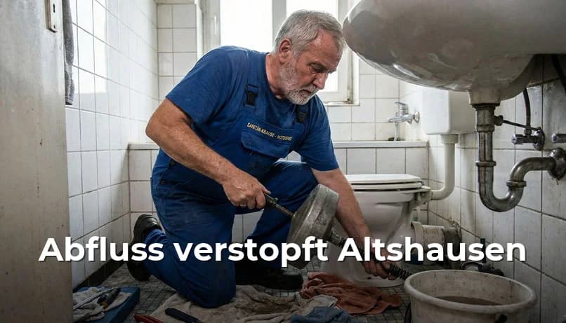 Rohrreinigung Service Altshausen Bayern - Zuverlässiger Partner für alle Rohrprobleme, Verstopfungen und Kanalprobleme in Altshausen und Ravensburg. Erfahrene Experten mit modernster Technik.