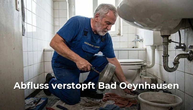 Rohrreinigung Service Bad Oeynhausen Nordrhein-Westfalen - Zuverlässiger Partner für alle Rohrprobleme, Verstopfungen und Kanalprobleme in Bad Oeynhausen und Minden-Lübbecke. Erfahrene Experten mit modernster Technik.