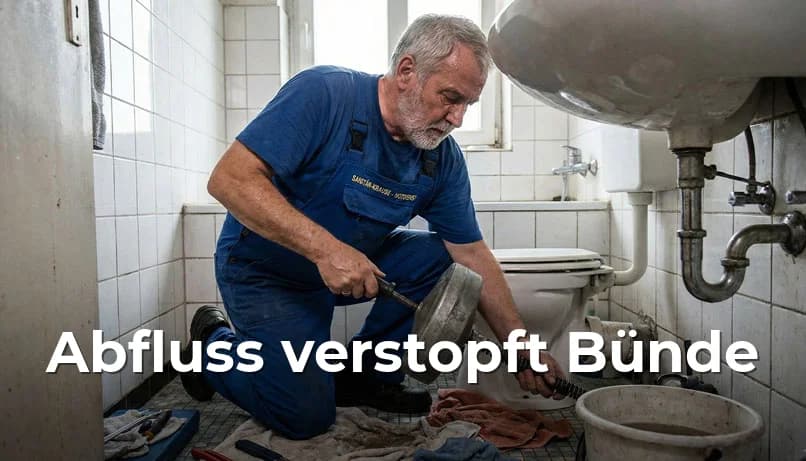 Rohrreinigung Service Bünde Nordrhein-Westfalen - Zuverlässiger Partner für alle Rohrprobleme, Verstopfungen und Kanalprobleme in Bünde und Herford. Erfahrene Experten mit modernster Technik.