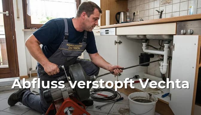 Rohrreinigung Service Vechta Niedersachsen - Zuverlässiger Partner für alle Rohrprobleme, Verstopfungen und Kanalprobleme in Vechta und Vechta. Erfahrene Experten mit modernster Technik.