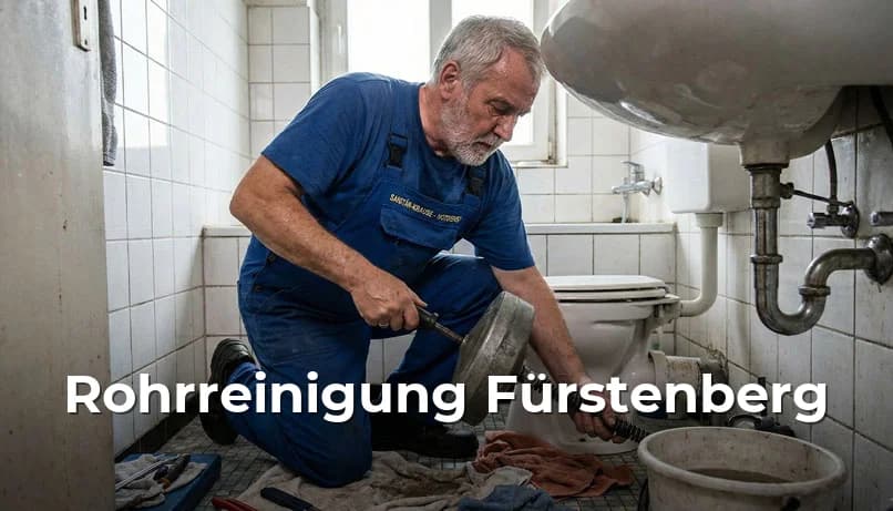 Professionelle Rohrreinigung und Kanalreinigung Fürstenberg Brandenburg - Schnelle Hilfe bei Verstopfungen, Abflussproblemen und Rohrbrüchen in Fürstenberg und Oberhavel
