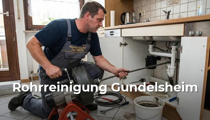 Professionelle Rohrreinigung und Kanalreinigung Gundelsheim Baden-Württemberg - Schnelle Hilfe bei Verstopfungen, Abflussproblemen und Rohrbrüchen in Gundelsheim und Heilbronn