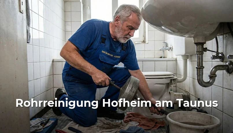 Professionelle Rohrreinigung und Kanalreinigung Hofheim am Taunus Hessen - Schnelle Hilfe bei Verstopfungen, Abflussproblemen und Rohrbrüchen in Hofheim am Taunus und Main-Taunus-Kreis