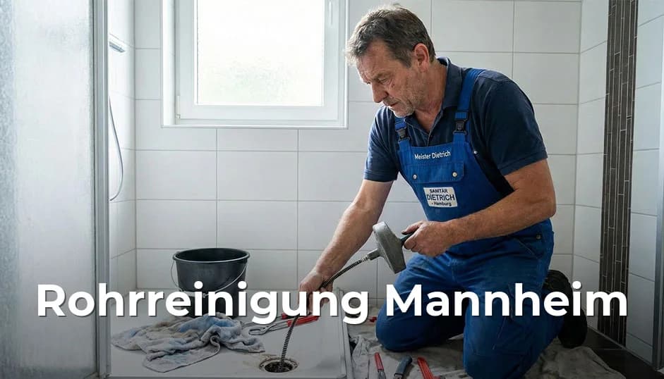 Professionelle Rohrreinigung und Kanalreinigung Mannheim Baden-Württemberg - Schnelle Hilfe bei Verstopfungen, Abflussproblemen und Rohrbrüchen in Mannheim und null