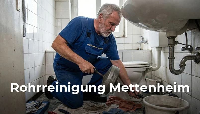 Professionelle Rohrreinigung und Kanalreinigung Mettenheim Bayern - Schnelle Hilfe bei Verstopfungen, Abflussproblemen und Rohrbrüchen in Mettenheim und Mühldorf am Inn