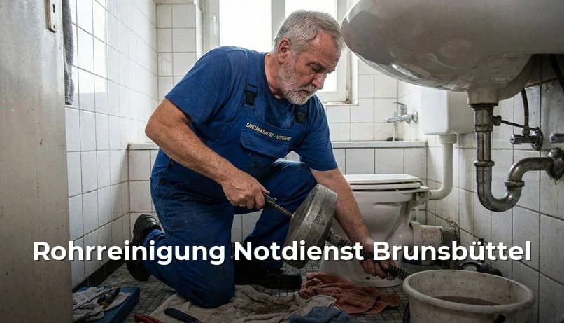 24/7 Notdienst Rohrreinigung Brunsbüttel Schleswig-Holstein - Schnelle Hilfe bei Verstopfungen, WC verstopft, Abfluss verstopft in Brunsbüttel und Umgebung