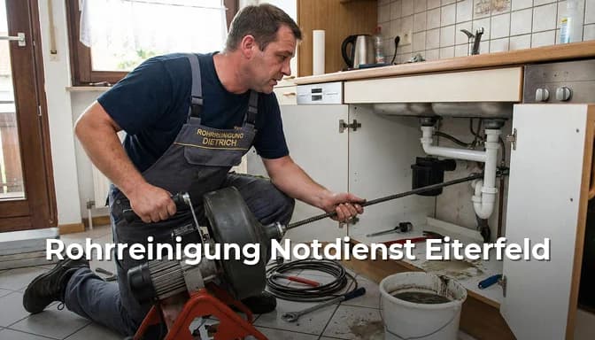 24/7 Notdienst Rohrreinigung Eiterfeld Hessen - Schnelle Hilfe bei Verstopfungen, WC verstopft, Abfluss verstopft in Eiterfeld und Umgebung