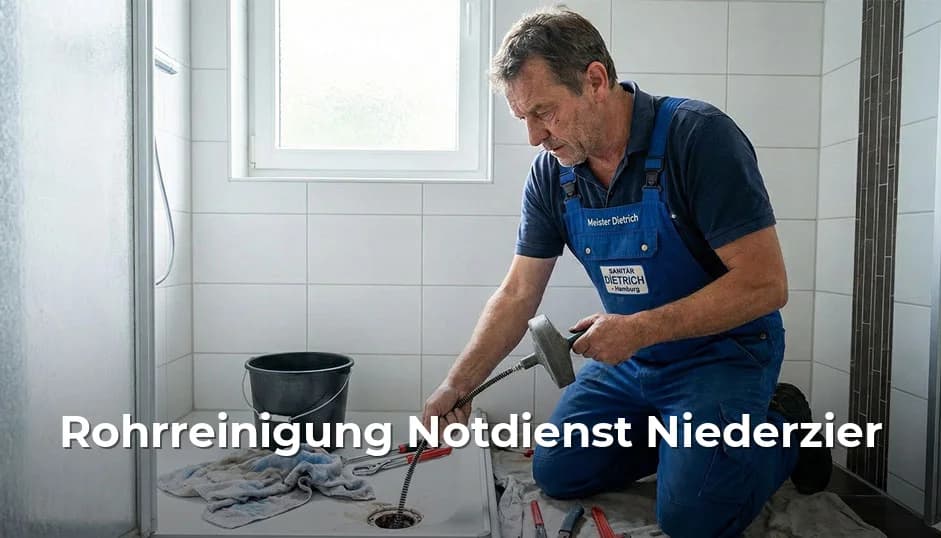 24/7 Notdienst Rohrreinigung Niederzier Nordrhein-Westfalen - Schnelle Hilfe bei Verstopfungen, WC verstopft, Abfluss verstopft in Niederzier und Umgebung
