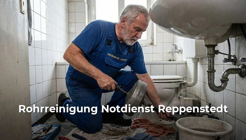 24/7 Notdienst Rohrreinigung Reppenstedt Niedersachsen - Schnelle Hilfe bei Verstopfungen, WC verstopft, Abfluss verstopft in Reppenstedt und Umgebung