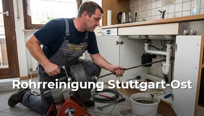 Professionelle Rohrreinigung und Kanalreinigung Stuttgart-Ost Baden-Württemberg - Schnelle Hilfe bei Verstopfungen, Abflussproblemen und Rohrbrüchen in Stuttgart-Ost und null