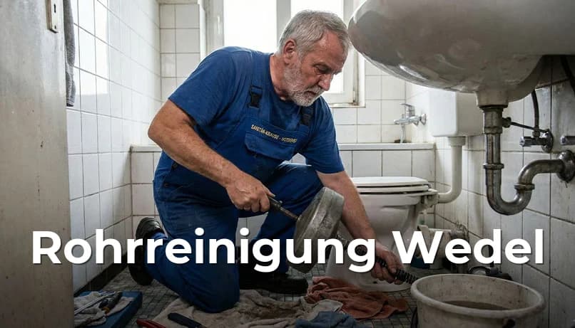 Professionelle Rohrreinigung und Kanalreinigung Wedel Schleswig-Holstein - Schnelle Hilfe bei Verstopfungen, Abflussproblemen und Rohrbrüchen in Wedel und Pinneberg
