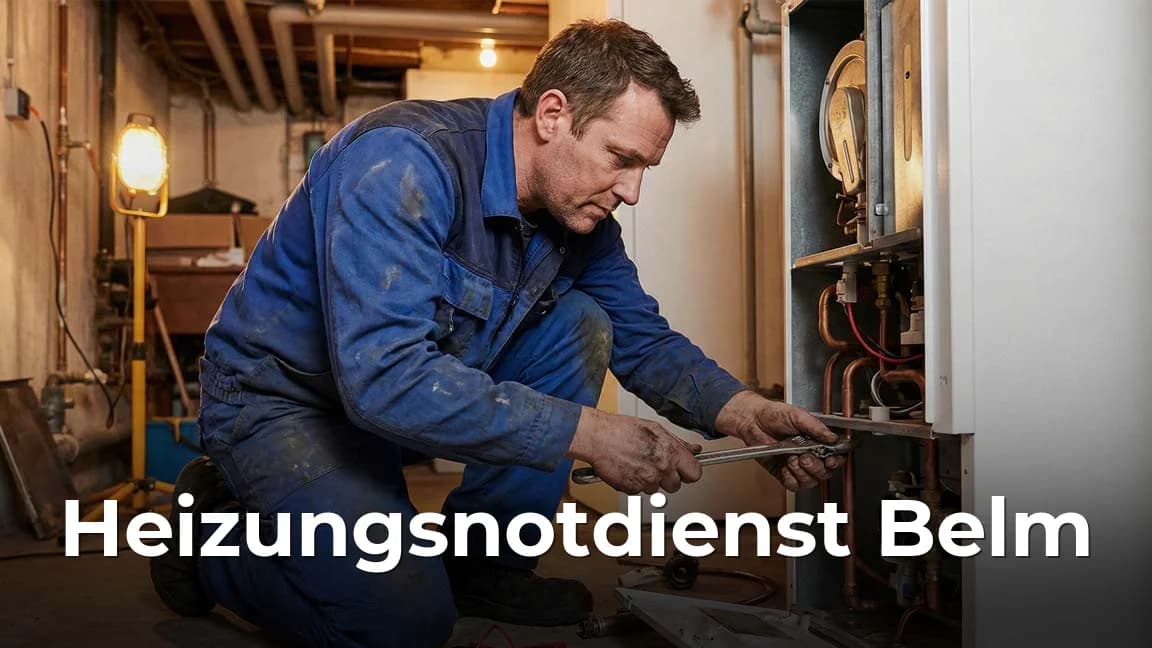 24/7 Notdienst Rohrreinigung Belm Niedersachsen - Schnelle Hilfe bei Verstopfungen, WC verstopft, Abfluss verstopft in Belm und Umgebung